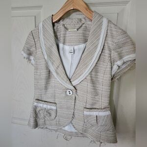 White House Black Market Jacket, Size 0